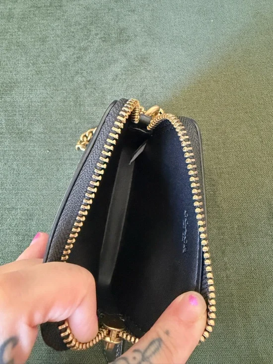 Coach Essential Chain Card Case - Picture 3 of 6